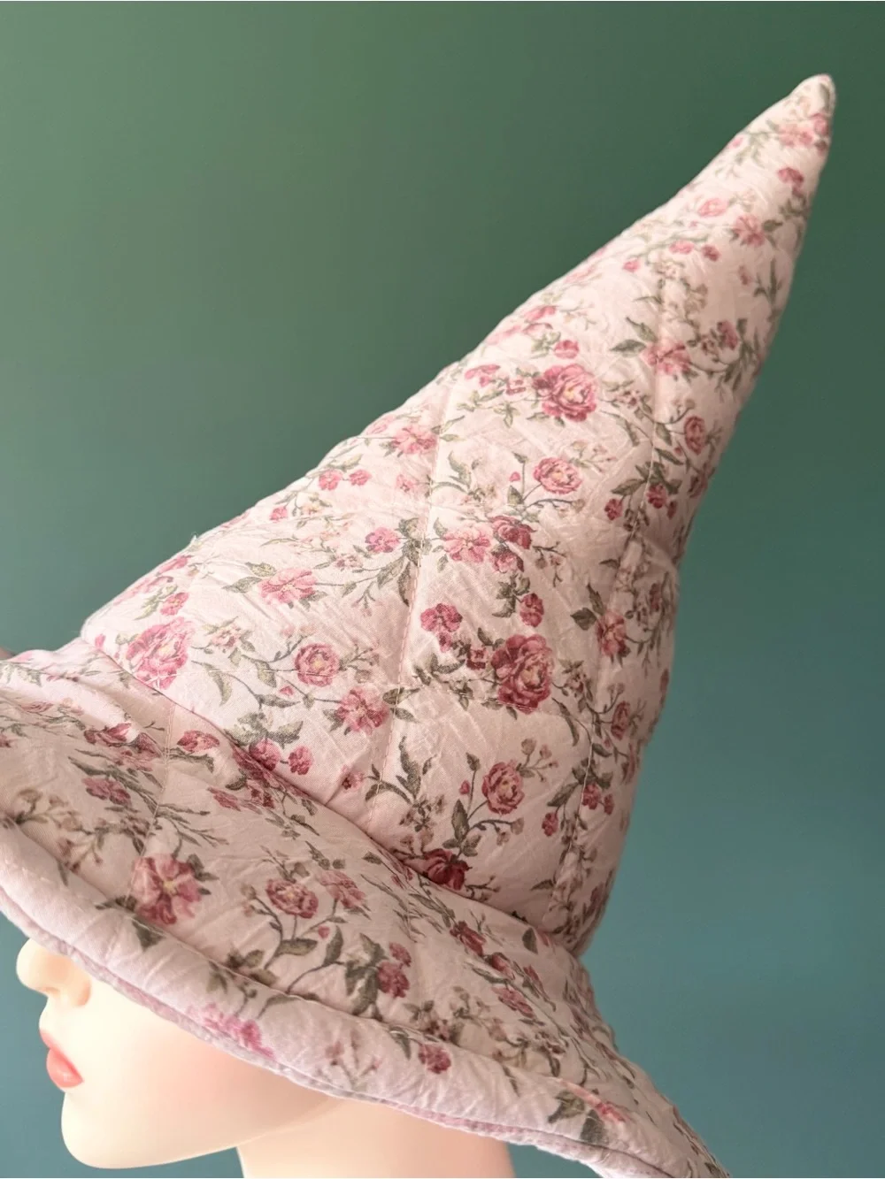 Halloween Quilted Magic/Wizard Hat